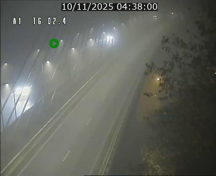 Traffic live webcam Luxembourg Sandweiler - A1 direction Luxembourg-ville - BK 2.4