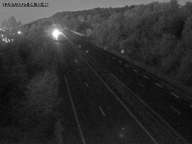 Caméra autoroute France - A30, Hayange direction Metz
