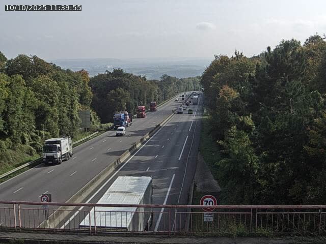Caméra autoroute France - A33, Houdemont direction Lunéville