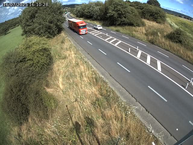 Caméra autoroute France - N52, Mont-saint-Martin vers Luxembourg