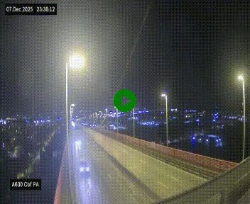 Webcam autoroute sur le périphérique de Bordeaux (A630) au nord de la ville. Caméra située sur le Pont d'Aquitaine.