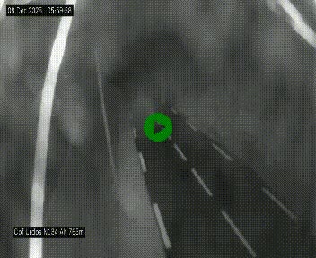 Webcam dans les Pyrénées Atlantique au niveau du col d'Urdos et du fort du Pourtalet sur la N134, en direction du Col et du tunnel du Somport, à 765 mètres d'altitude