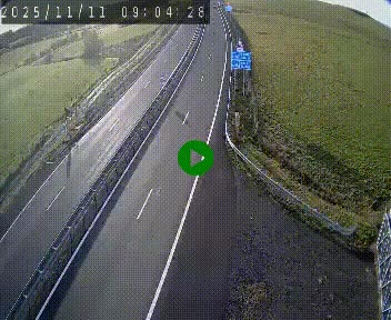 Caméra autoroute A75 à hauteur du col de la Fageole en direction de Clermont-Ferrand