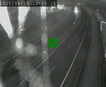 Caméra autoroute A75 à hauteur du col du rocher blanc en direction de Montpellier