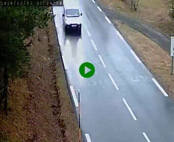 Caméra routière France - N102, au niveau du col de Montmirat à Saint-Etienne-du-Valdonnez à 1039 mètres d'altitude