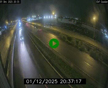 Webcam sur la N165 à hauteur de Caudan, dans le Morbihan.