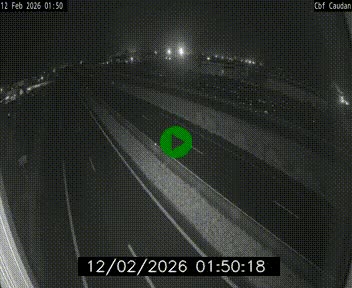 Webcam sur la N165 à hauteur de Caudan, dans le Morbihan.