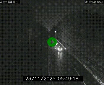 Webcam sur le périphérique de Nantes (N844) entre la Porte de Saint-Luce et la Porte d'Anjou, à l'est de la ville