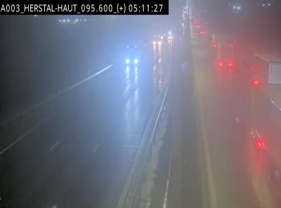 Webcam autoroute Belgique - Herstal - E40 direction Aix-la-Chapelle - BK 97