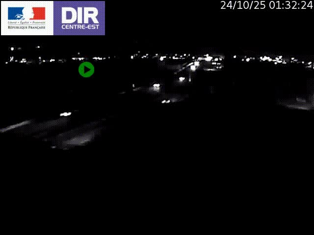 Clone of Caméra de circulation sur A7 à Lyon Perrache vers Marseille, le long du Rhône