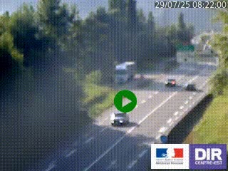Webcam info trafic à proximité de Vizille sur la N85, au niveau du point de vue du Saut du Moine à Champagnier