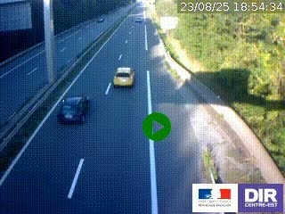 Webcam sur la nationale N90 à Gilly-sur-Isère, en direction et à proximité d'Albertville