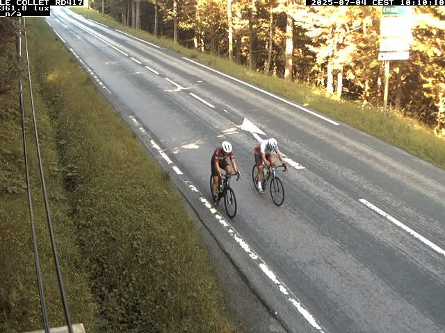 Caméra du Collet sur la route de Colmar (D417)