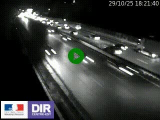 Webcam routière à Saint-Etienne-Terrenoire sur la RN88 avant la jonction entre l'A72 et le Boulevard Périphérique de Saint-Etienne