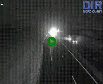 Webcam sur A84 à hauteur de l'échangeur de Poilley avec la N175, au sud d'Avranches