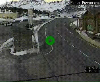 Webcam Col du Puymorens sur N320, en direction de Pas de la Casa (Andorre)
