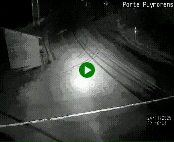 Webcam Col du Puymorens sur N320, en direction de Pas de la Casa (Andorre)