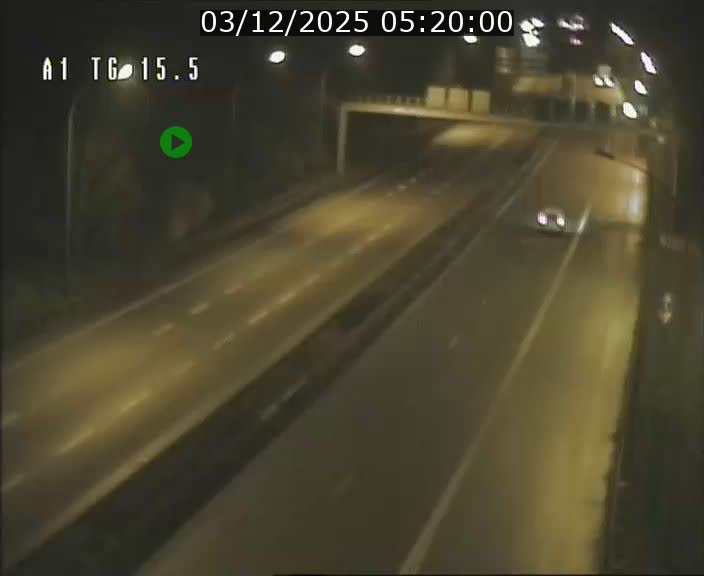 Traffic live webcam Luxembourg Munsbach - A1 direction Luxembourg - BK 15.5