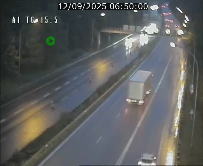 Traffic live webcam Luxembourg Munsbach - A1 direction Luxembourg - BK 15.5
