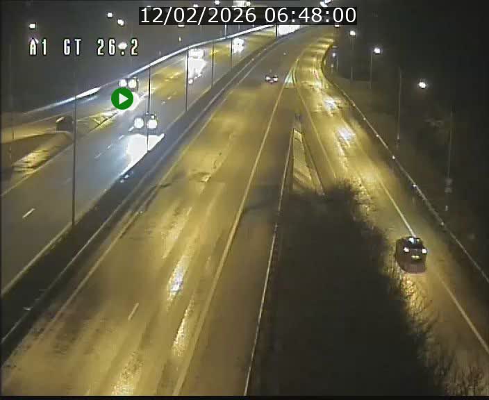 Traffic live webcam Luxembourg Grevenmacher - A1 direction Allemagne - BK 26.2