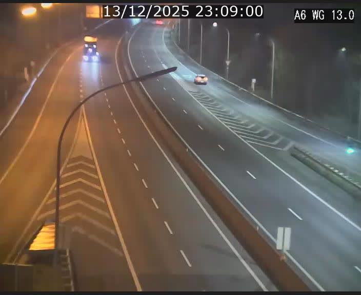 Traffic live webcam Luxembourg Mamer - A6 - BK 13 - direction Luxembourg/France/Allemagne