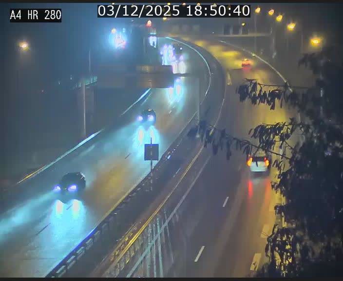 Webcam traffic A4 Luxembourg - BK 0.2 - P+R Bouillon (direction Luxembourg)