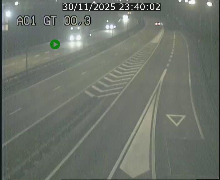 Traffic live webcam Luxembourg Croix de Gasperich - A1 direction Kirchberg - BK 0.3