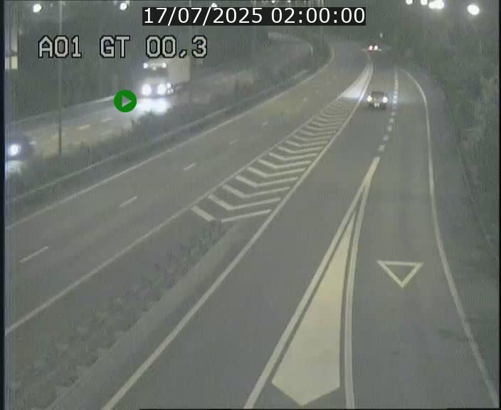 Traffic live webcam Luxembourg Croix de Gasperich - A1 direction Kirchberg - BK 0.3
