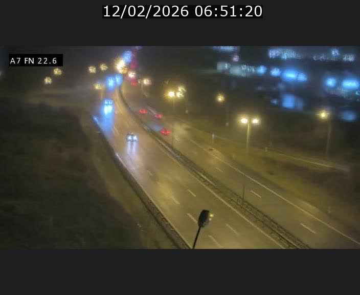 Caméra trafic Luxembourg - A7, Colmar-berg direction Mersch