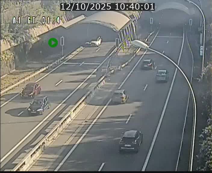 Traffic live webcam Luxembourg Hesperange - A1 direction Kirchberg - BK 1.4
