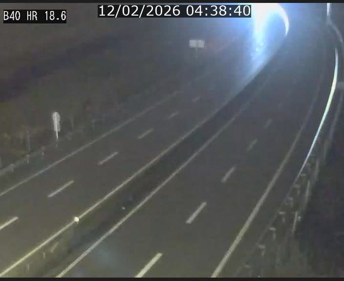 Webcam sur la route de liaison entre Micheville et Esch-Belval à la frontière entre le Luxembourg et la France. Vue orientée vers la Lorraine.