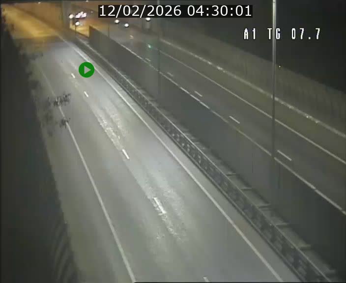 Traffic live webcam Luxembourg Kirchberg - A1 direction Luxembourg-ville - BK 7.7