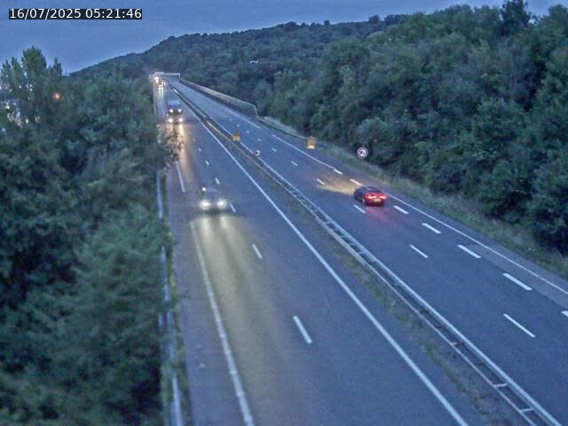 Caméra autoroute France - A30, Hayange direction Metz
