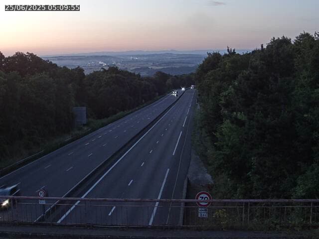 Caméra autoroute France - A33, Houdemont direction Lunéville
