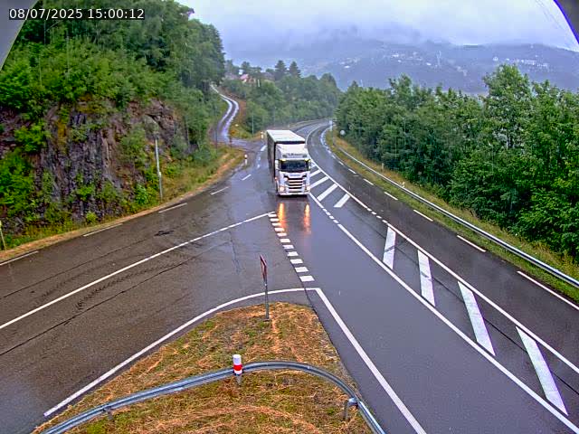 Caméra autoroute France - N66, col du Bussang direction Remiremont