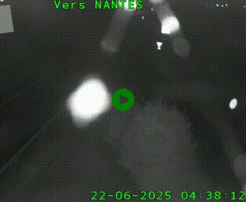 Webcam N147 au nord de Poitiers et à la jonction avec la A10
