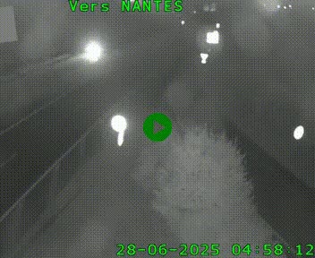 Webcam N147 au nord de Poitiers et à la jonction avec la A10