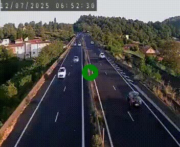 Caméra autoroute A75 à hauteur de Coudes, en direction de Clermont-Ferrand
