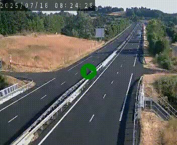 Caméra autoroutière France - A75, Coren, en direction de Montpellier