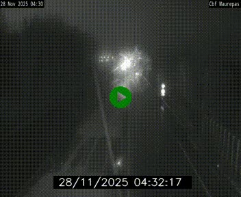 Webcam sur le périphérique de Rennes (N136) à hauteur de Maurepas, au nord de la ville