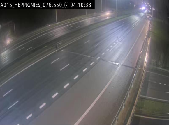 Webcam autoroute Belgique - Heppignies - E42 direction Namur - BK 76.4