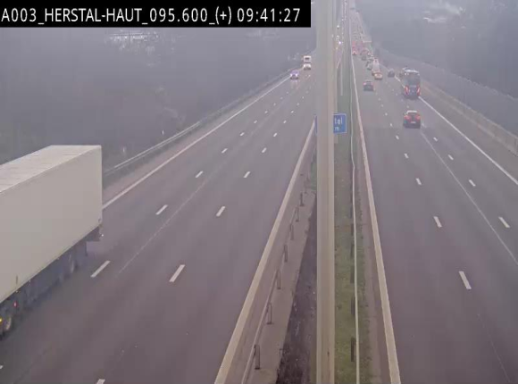 Webcam autoroute Belgique - Herstal - E40 direction Aix-la-Chapelle - BK 97