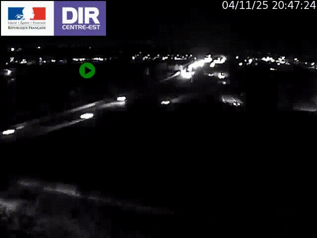 Webcam autoroute sur A450 à Pierre-Bénite en direction de Lyon et de l'autoroute A7