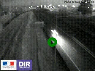 Webcam à Mably, à proximité de Roanne en direction de Moulins sur la N7