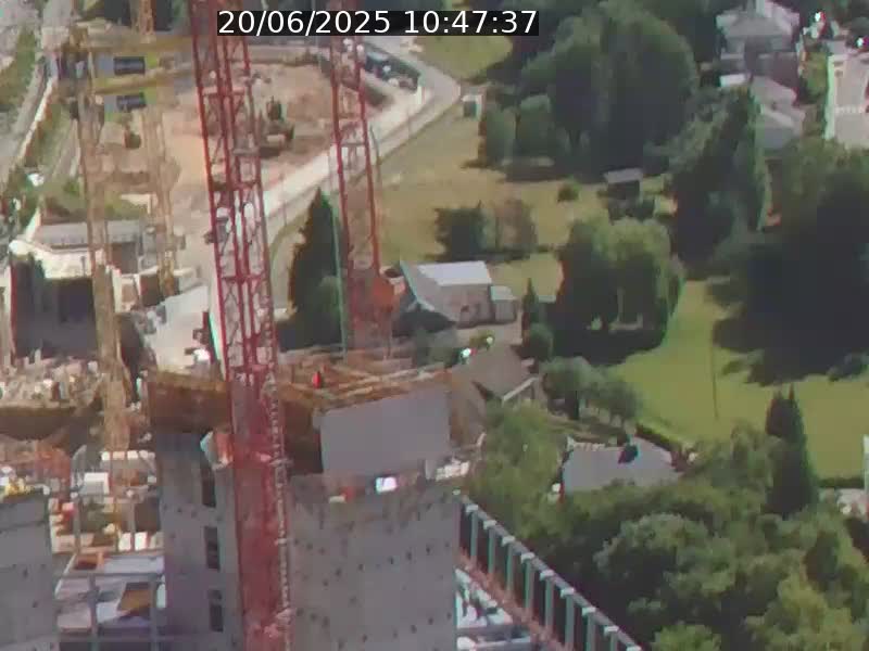 Webcam sur l'avenue John Fitzgerald Kennedy (N51) avec vue orientée vers le Findel
