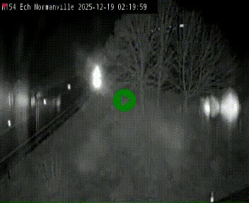 Webcam à hauteur du Leclerc Normanville sur la N154. Vue orientée vers Rouen