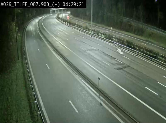 Webcam autoroute A26/E25 à Esneux, en Belgique en direction Luxembourg - BK 7.9