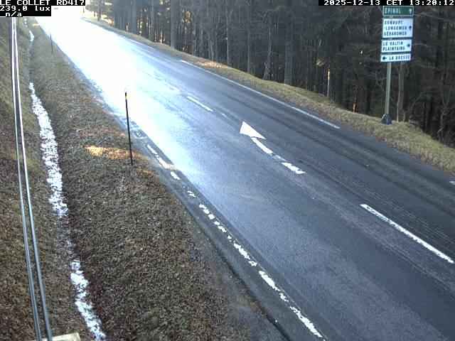 Caméra du Collet sur la route de Colmar (D417)