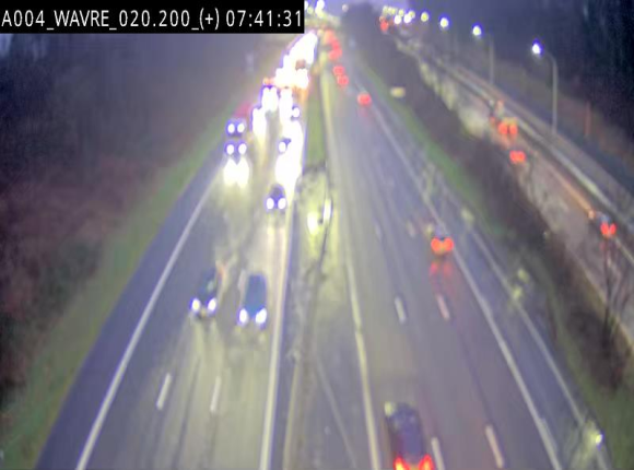 Webcam @ Wavre-sud KP 19.6, A4/E411