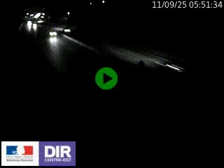 Webcam routière à Saint-Etienne-Terrenoire sur la RN88 avant la jonction entre l'A72 et le Boulevard Périphérique de Saint-Etienne